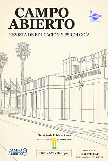 					Ver Vol. 45 Núm. 1 (2026): Revista Campo Abierto
				